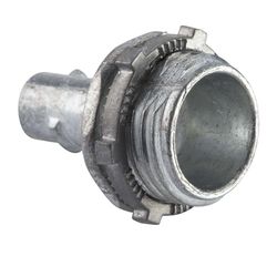 Halex 1/2 in. D Zinc Screw-In Connector For FMC 1 pk