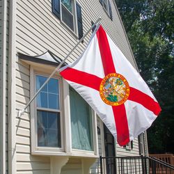 Valley Forge Florida State State Flag 0 in. H X 3 ft. W X 5 ft. L