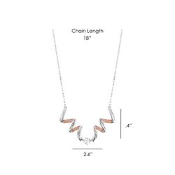 Montana Silversmiths Women's Buckaroo Bling Rose Gold Necklace