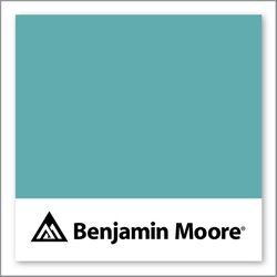 Benjamin Moore Peacock Blue 2049-40