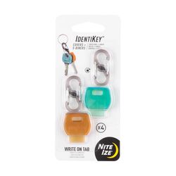 Nite Ize IdentiKey Rubber Assorted Write-On Tab Key Cover