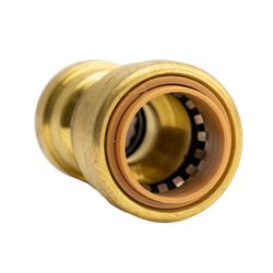 QuickFitting Push to Connect 3/4 in. PF Brass Reducing Coupling