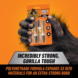 Gorilla High Strength Glue Tan Original Gorilla Glue 0.42 oz