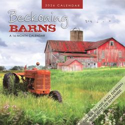 BrownTrout Publishers 2026 Square Flap .10 in. H X 12 in. L Multicolored Paper Beckoning Barns Calen