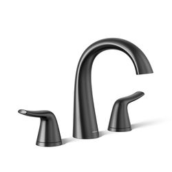 Sterling Endusk Matte Black Transitional Widespread Bathroom Sink Faucet 8 in.