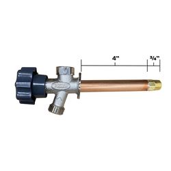 Prier 1/2 in. MPT in. Anti-Siphon Brass Sillcock