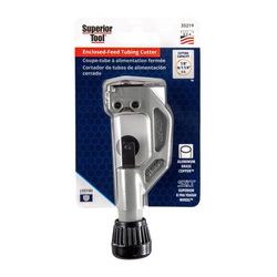 Superior Tool 1-1/4 in. Tubing Cutter Black/Silver 1 pc