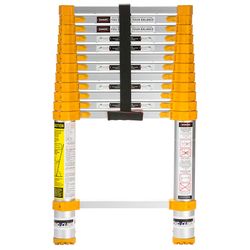 Xtend+Climb 12.5 ft. H Aluminum Extension Ladder Type I 250 lb. cap.