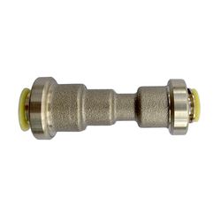 QuickFitting Push to Connect 3/8 in. PTC in. Brass Reducing Union