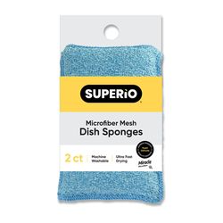 Superio Brand Heavy Duty Antibacterial Sponge For All Purpose 1 pk
