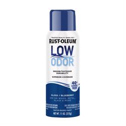 Rust-Oleum Low Odor Gloss Blueberry Spray Paint 11 oz