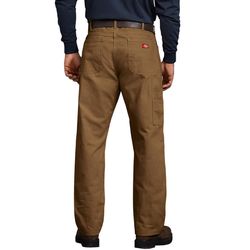Dickies Men's Cotton Carpenter Jeans Rinsed Brown 30x32 7 pocket 1 pk