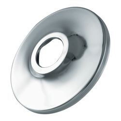 PlumbCraft Escutcheon For Universal 3/8 in. D Silver Metal 1 pc