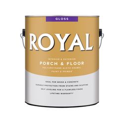 Royal Gloss High-Hiding White Porch and Floor Enamel 1 gal