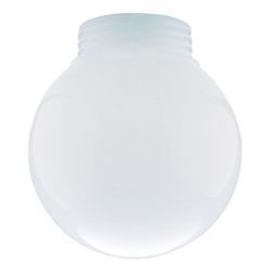 Westinghouse Globe White Polycarbonate Lamp Shade 1 pk