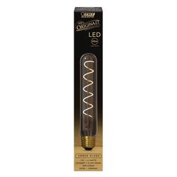 Feit T10 E26 (Medium) LED Bulb Amber 40 Watt Equivalence 1 pk