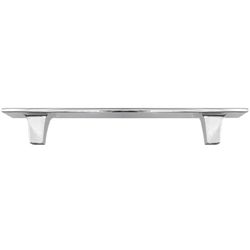 MNG Bellagio Traditional Bar Cabinet Pull 5-1/16 in. Polished Chrome Silver 1 pk