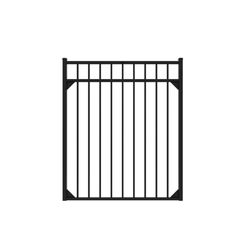 Fortress Building Products Athens 54 in. H X 60 in. W X 2  L Aluminum Fence Gate