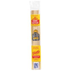 Lee's Stainless Steel/Wood Corn Cutter