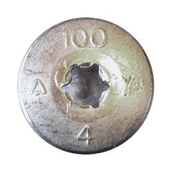 Screw Products Nova #16 in. X 3 in. L Star High Corrosion Resistant Stainless Steel Lag Screw 1 pk