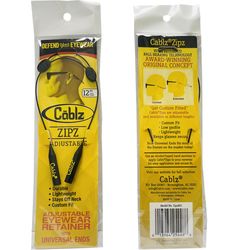 Cablz Adjustable Glasses Retainer Black