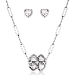 Montana Silversmiths Women's Floral Halo Jewelry Sets