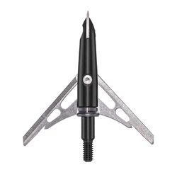 Rage Black Steel Broadheads 5.5 in.