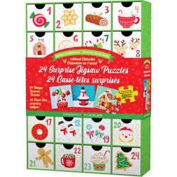 Eurographics Sweet Christmas - Advent Calendar Jigsaw Puzzles Multicolored 1200 pc