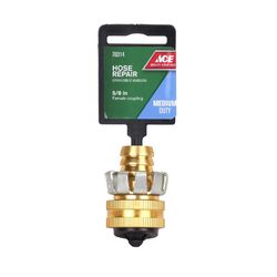 Ace 5/8 in. Metal Threaded Female Clinch Hose Mender Clamp