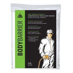 Trimaco Body Barrier Microporous Bi-Laminate Painter's Coveralls White L 1 pk