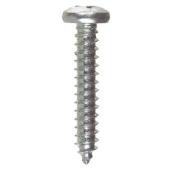 HILLMAN No. 12 Ga. X 1-1/4 in. L Phillips Pan Head Sheet Metal Screws 100 pk