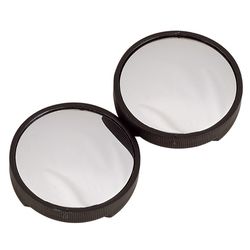 Bell Black/Clear Blind Spot Mirror 2 pk