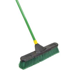 Quickie Bulldozer Polypropylene 18 in. Multi-Surface Push Broom