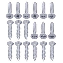 Ace No. 12 X 1-1/4 in. L Phillips Zinc-Plated Coarse Wood Screws 18 pk