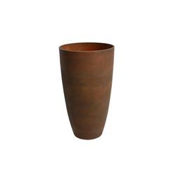 Algreen 20.5 in. H X 12 in. D Resin Planter Rust