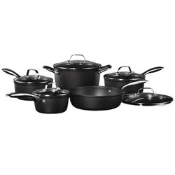 Starfrit Aluminum Cookware Set Black