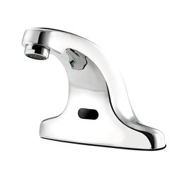 Krowne Royal Series Polished Chrome Motion Sensing Industrial Bathroom Faucet 4 in.