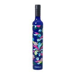 Vinrella Blue Emmeline Floral 38 in. D Umbrella