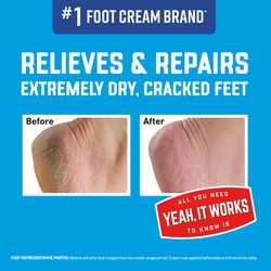O'Keeffe's Healthy Feet No Scent Foot Repair Cream 3.2 oz 1 pk
