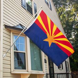 Valley Forge Arizona State State Flag 0 in. H X 3 ft. W X 5 ft. L