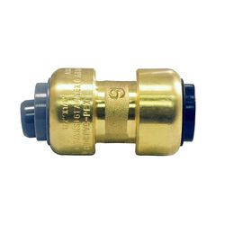 Apollo Tectite Push to Connect 1/2 in. PTC in to X 1/2 in. D PTC Brass Coupling
