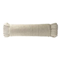 Ace 5/16 in. D X 100 ft. L White Solid Braided Cotton Cord