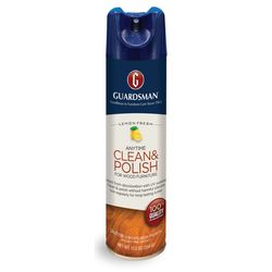 Guardsman Anytime Clean & Polish Lemon Scent Furniture Cleaner and Polish 12.5 oz Spray