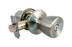 Faultless Tulip Satin Stainless Steel Entry Knobs