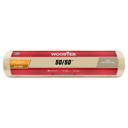 Wooster 50/50 Lambswool Polyester 14 in. W X 1-1/4 in. Regular Paint Roller Cover 1 pk
