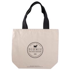 Dionis Goat Milk Skincare Black/White Tote Bag