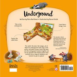 Discovering The Secret World of Nature Underground Board Book