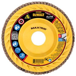 DEWALT MaxTrim 4-1/2 in. D X 7/8 in. Ceramic Trim Flap Disc 60 Grit 1 pc