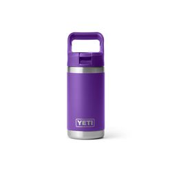 YETI Rambler Jr. 12 oz Pace Purple BPA Free Insulated Kids Water Bottle w/Straw