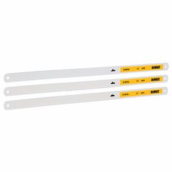 DeWalt 12 in. High Carbon Steel Hacksaw Blades 3 pk